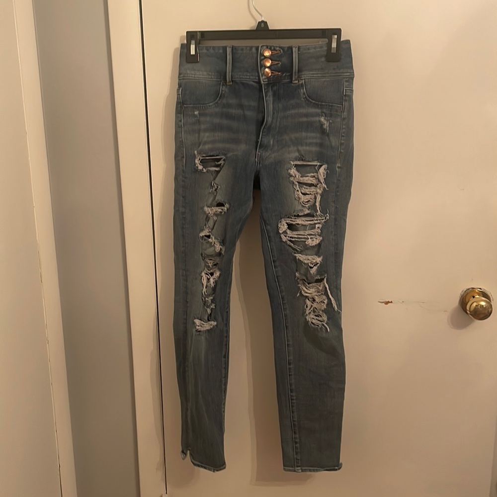 American Eagle Super High Rise Jegging